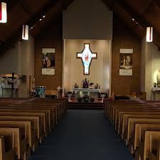 View of inside OLA church